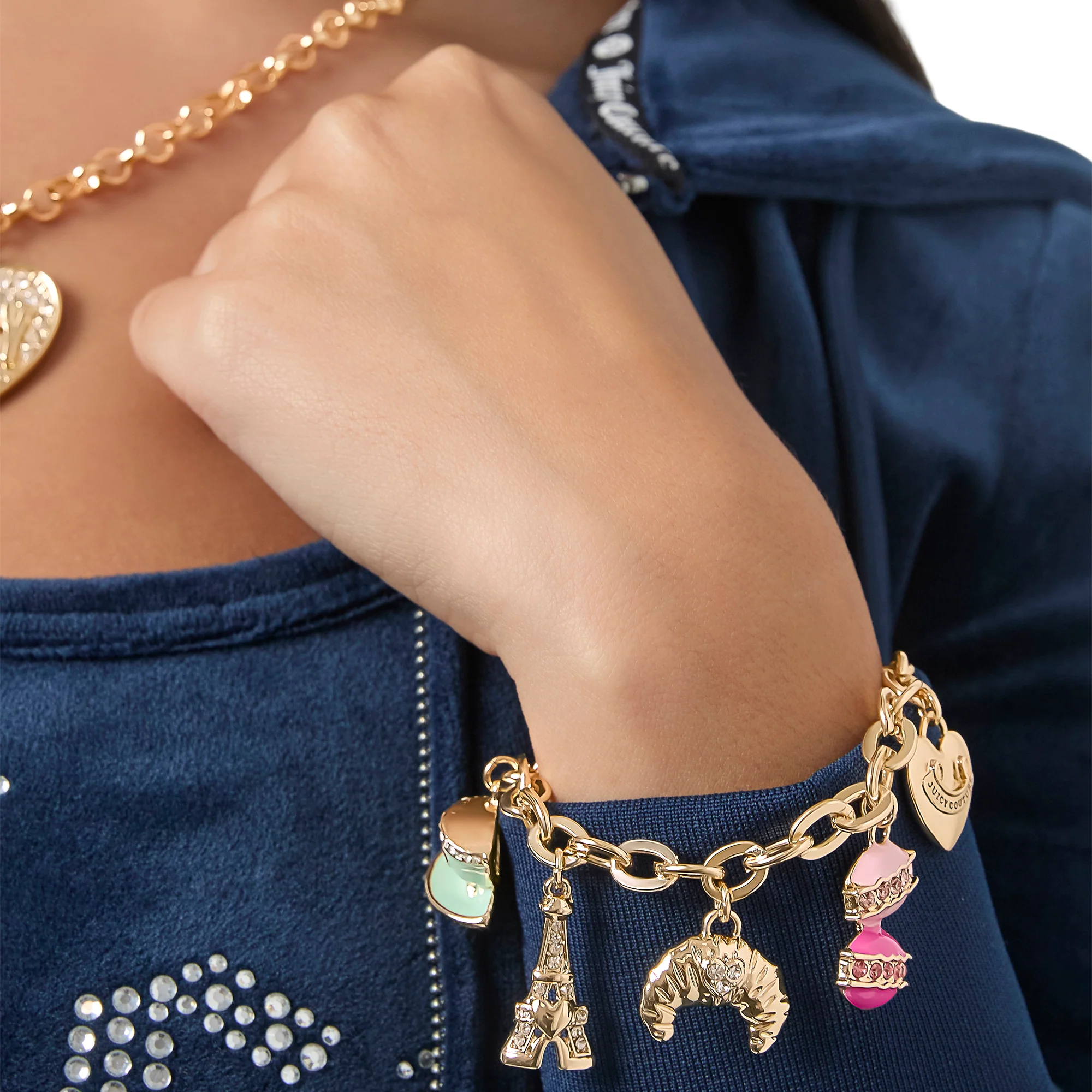 Paris Travel Charm Bracelet