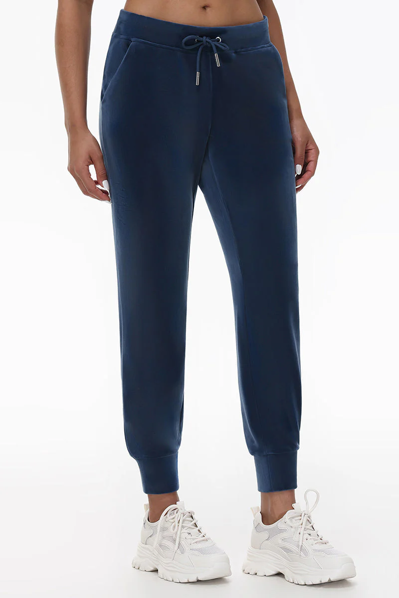 Big Bling Velour Jogger