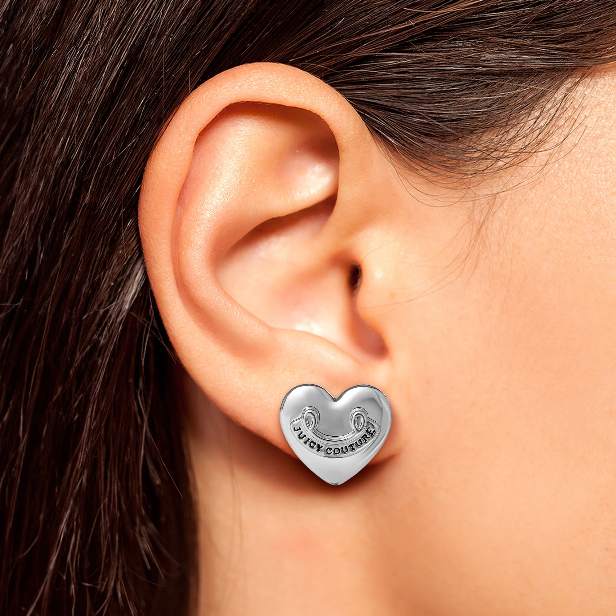 Heart Stud Earrings