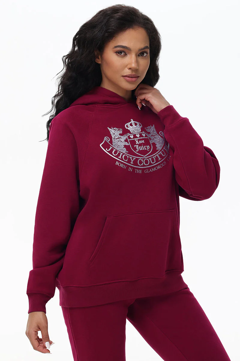 Oversized Fleece Scottie Dog Hoodie