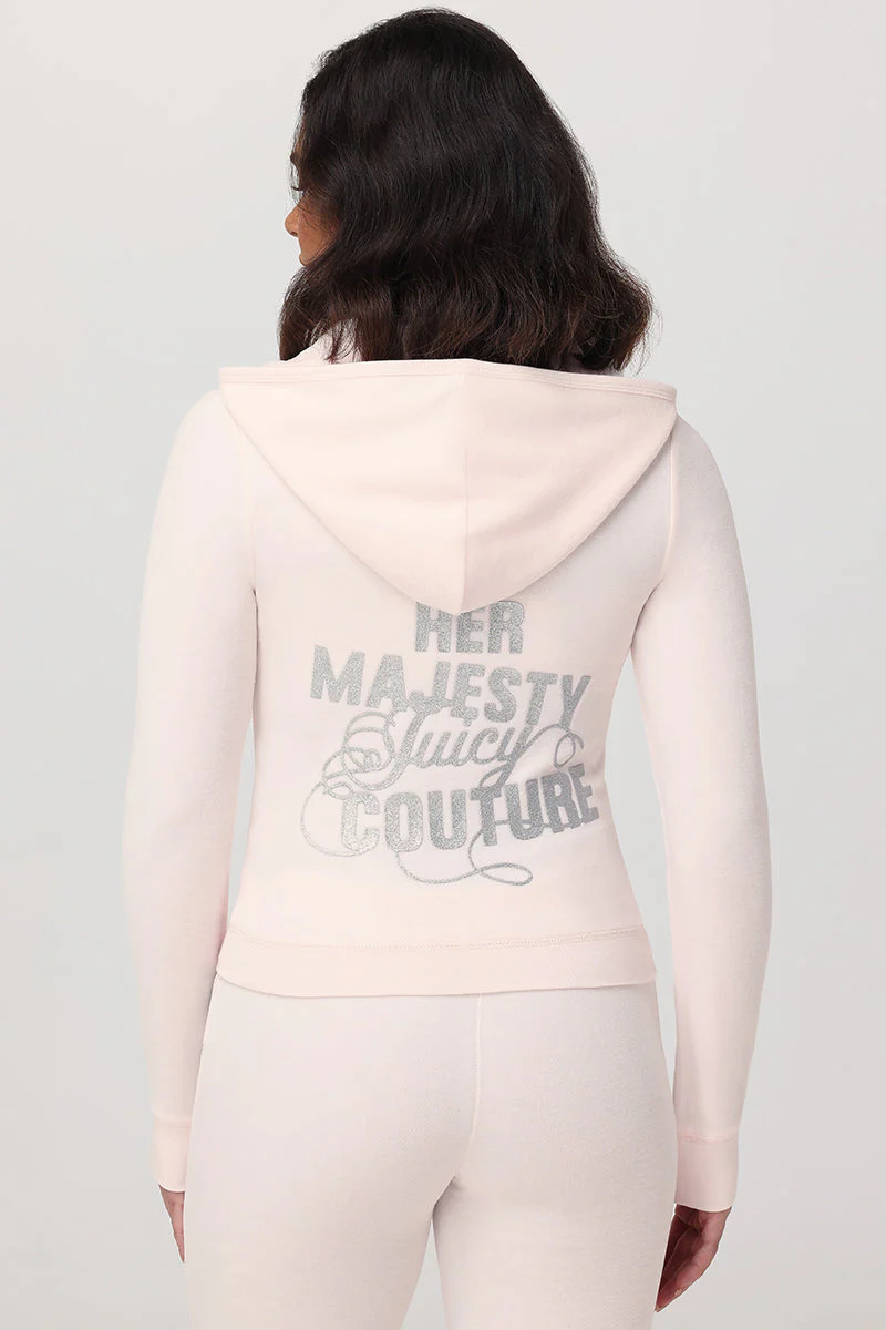 Her Majesty Heritage Cotton Velour Hoodie