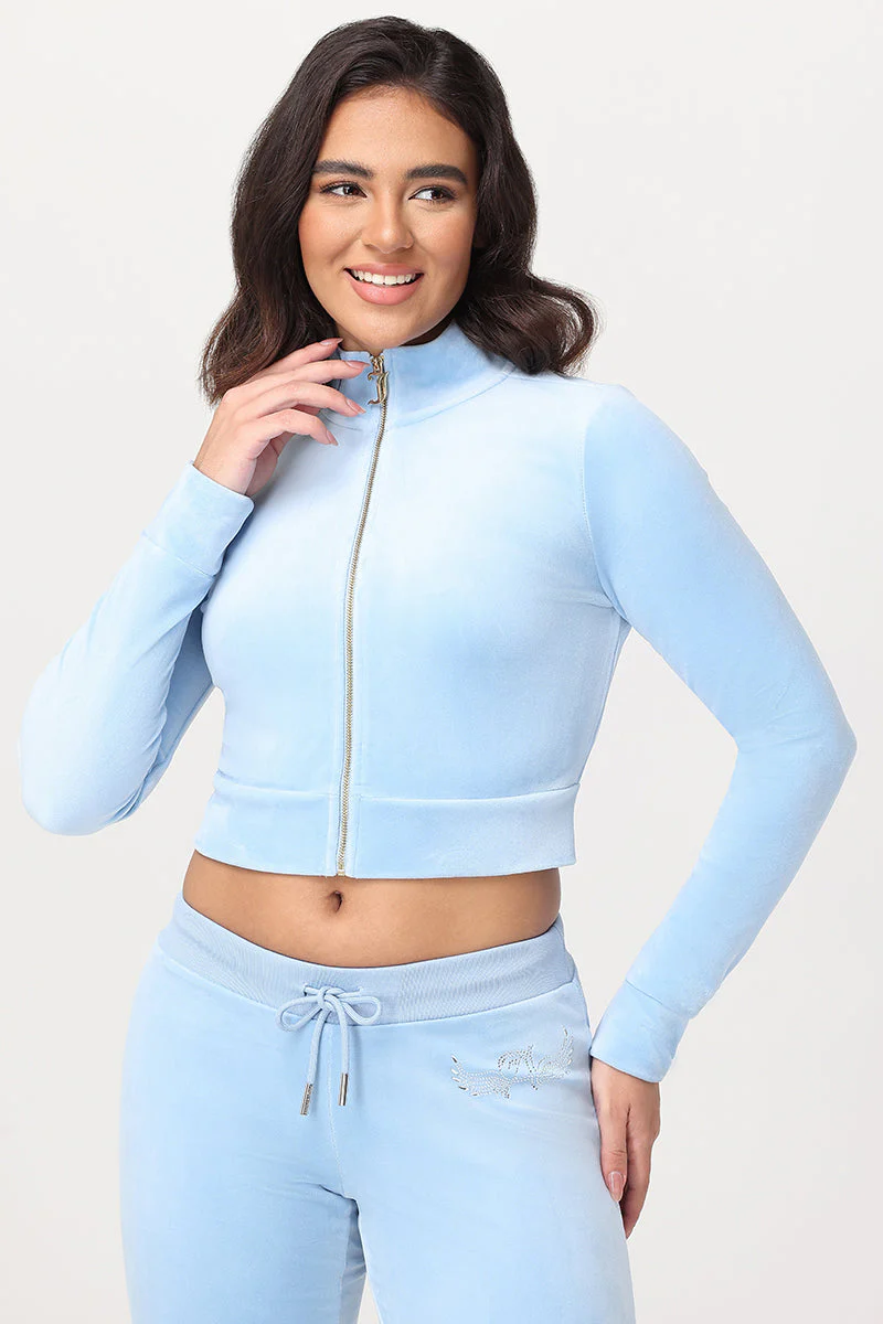 Cropped Mockneck Jacket