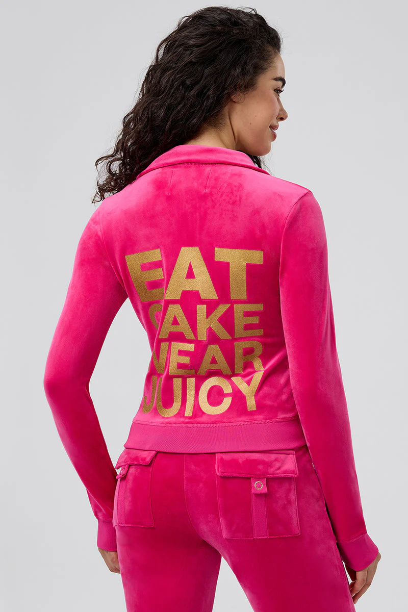 Eat Cake Wear Juicy Mockneck Jacket