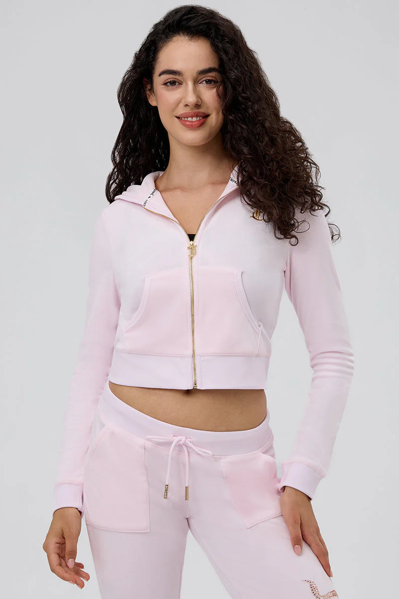 Thirty Flirty and Juicy Velour Hoodie
