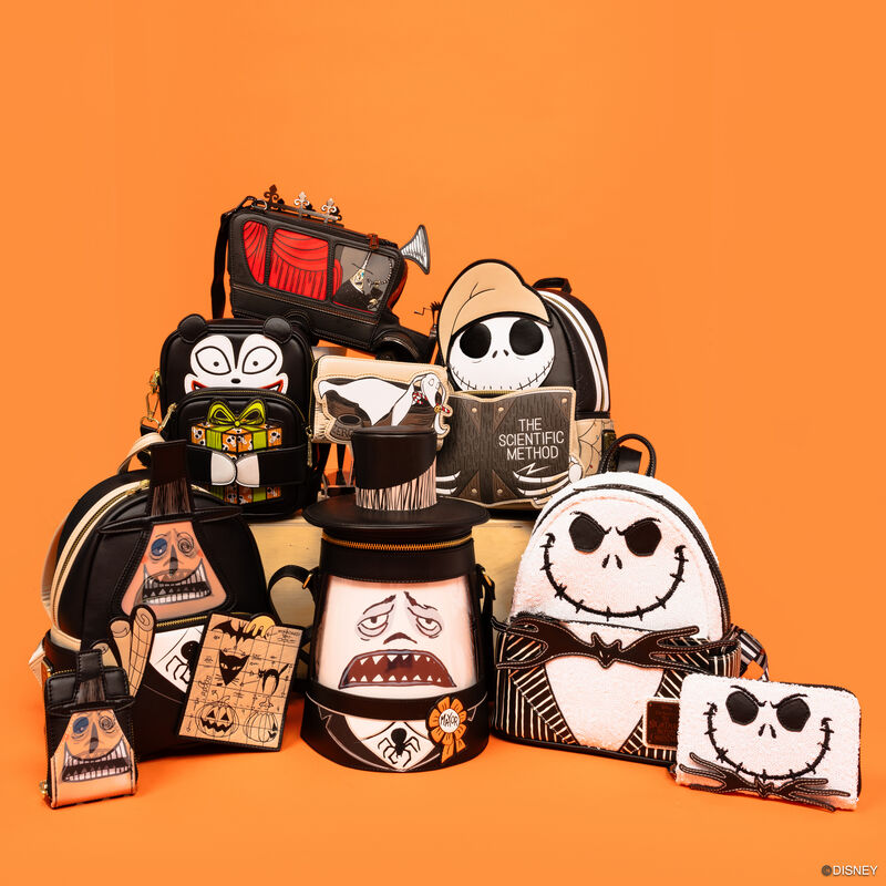 The Nightmare Before Christmas Mayor Cosplay Lenticular Accordion Zip Around Wallet