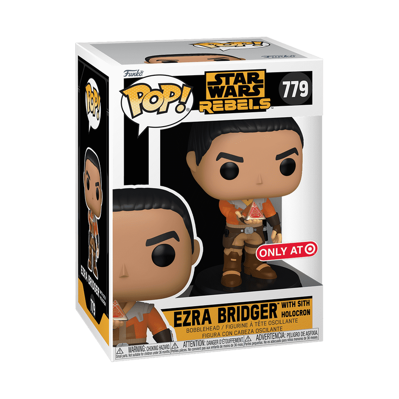 Star Wars Pop! Ezra Bridger with Sith Holocron