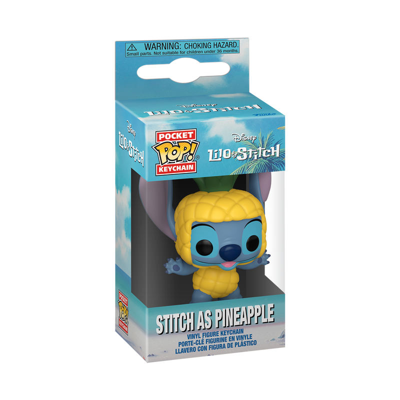 Disney Pop! Keychain Stitch as Pineapple