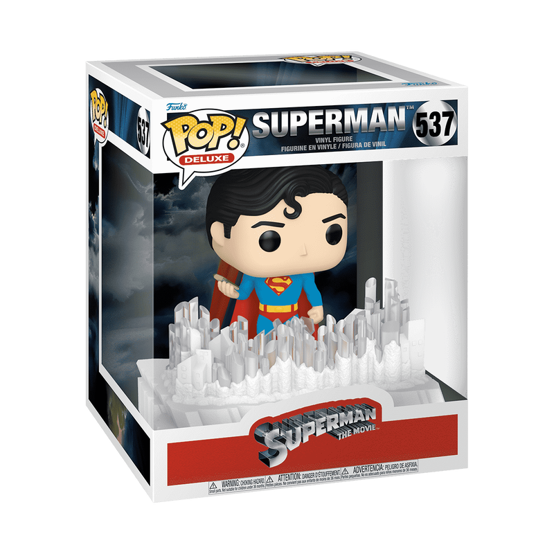 DC Comics Pop! Deluxe Superman with Crystal (Fortress of Solitude) (1978)