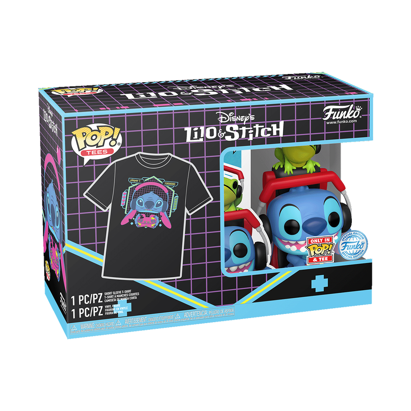 Disney Pop! & Tee Gamer Stitch With Frog