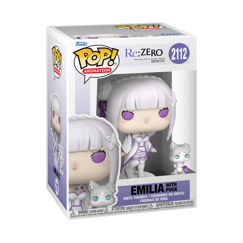 Re:ZERO − Starting Life in Another World Pop! & Buddy Emilia with Puck