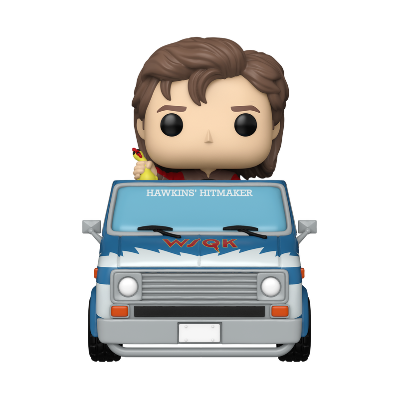 Stranger Things Pop! Rides Deluxe Steve with Squawk Van