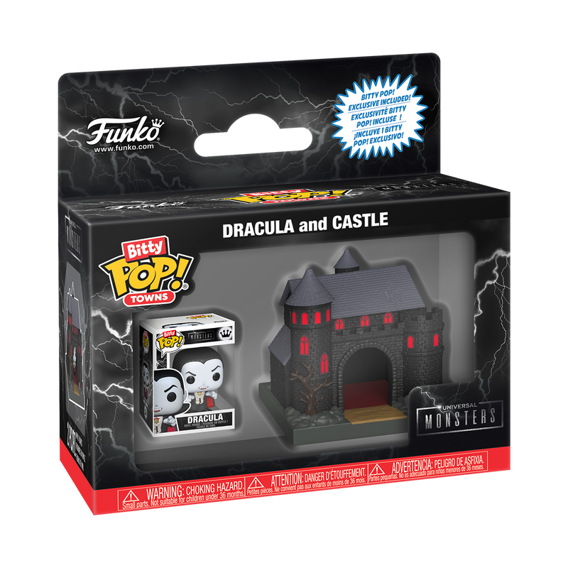 Dracula Bitty Pop! Towns Dracula and Castle