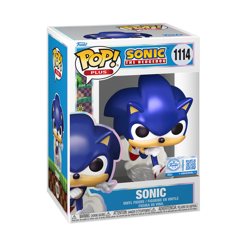 Sonic The Hedgehog Pop! Plus Sonic (Pearlescent)