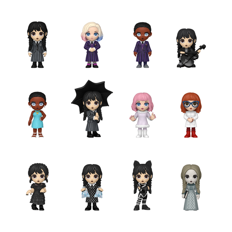 The Addams Family Wednesday Mystery Minis