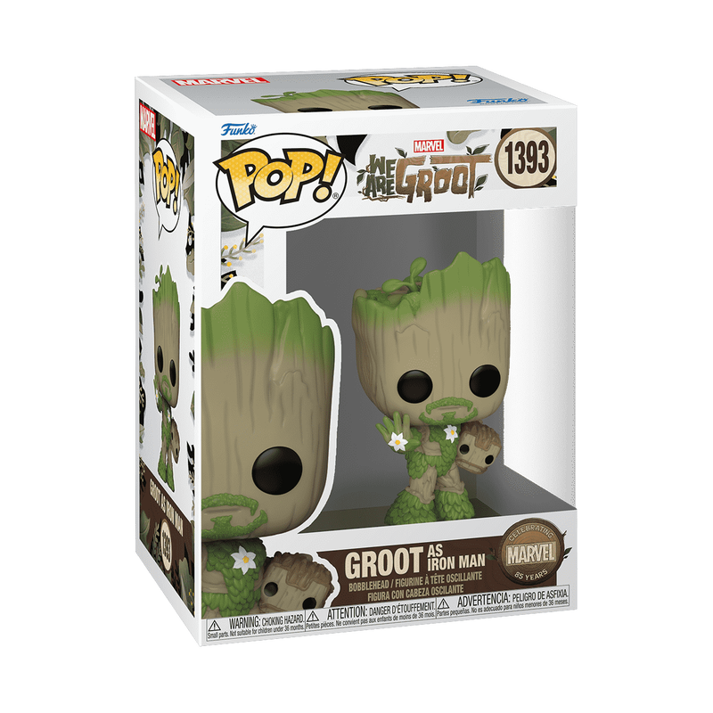 Marvel Pop! Groot as Iron Man