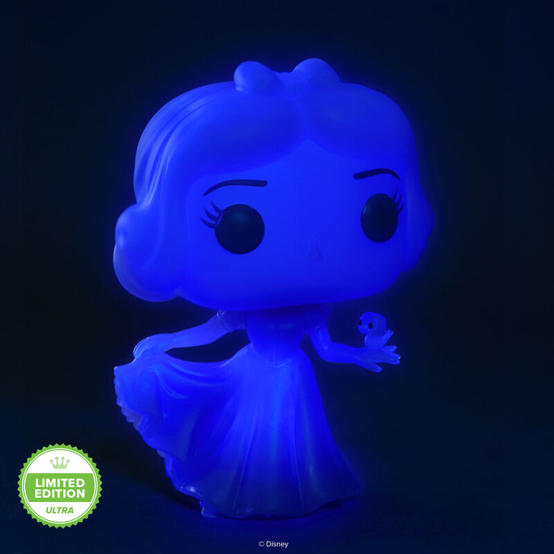 Disney Pop! Snow White (Translucent Blue) (Glow) with Pop! Protector