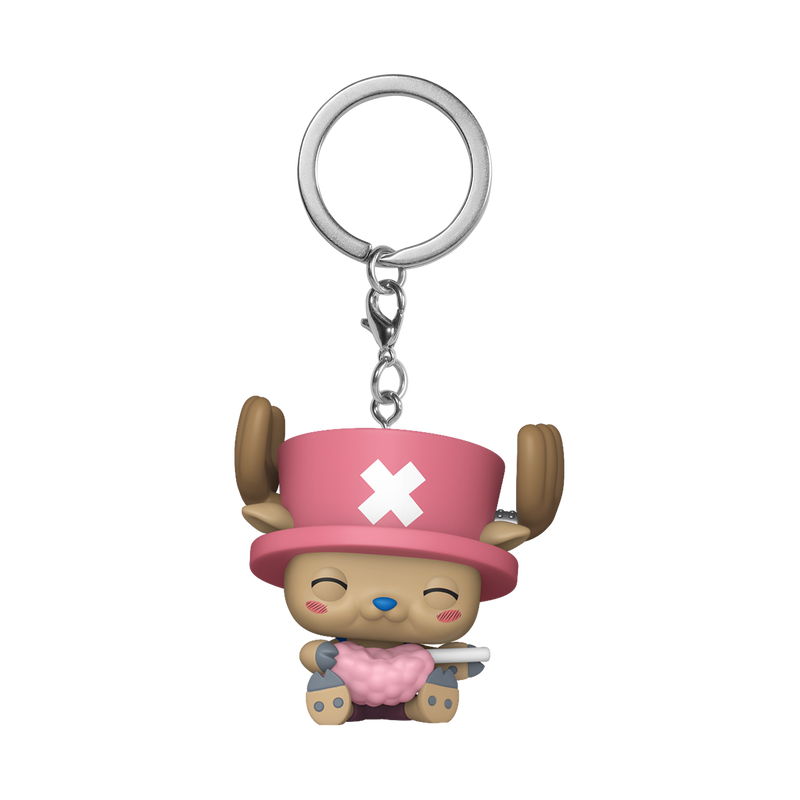 One Piece Pop! Keychain Tony Tony Chopper with Cotton Candy