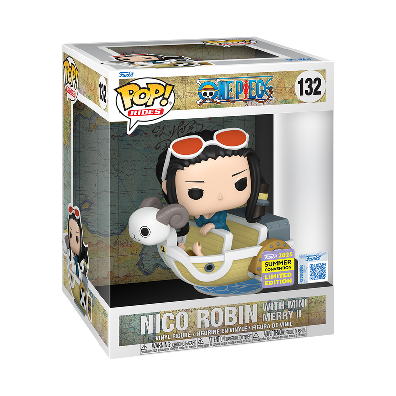 One Piece Pop! Rides Deluxe Nico Robin with Mini Merry II
