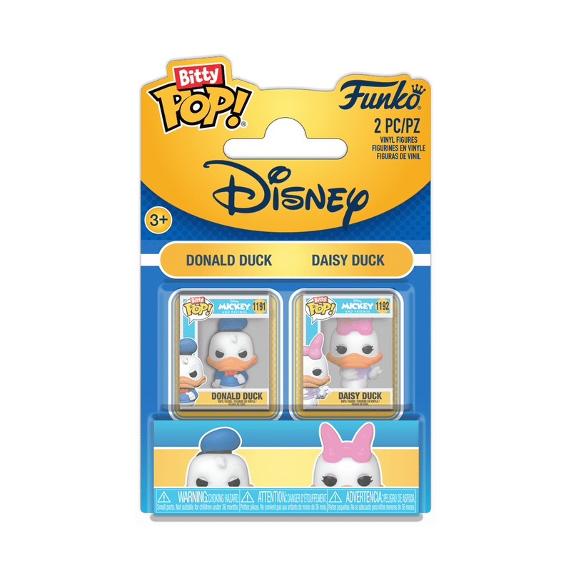 Disney Bitty Pop! Donald & Daisy Duck 2-Pack