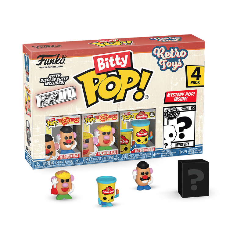 Hasbro Bitty Pop! Retro Toys Hasbro 4-Pack Series 1