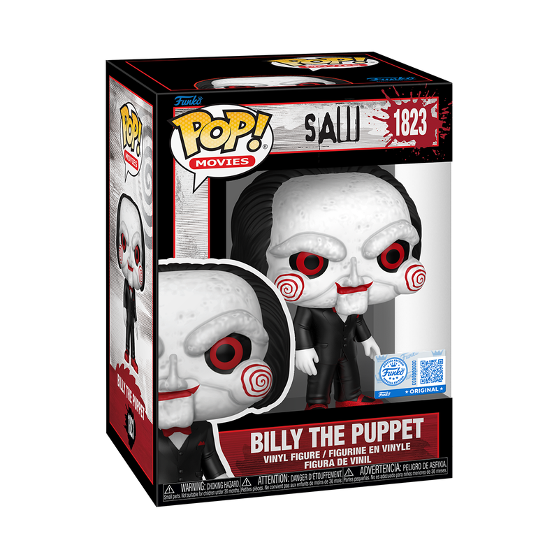 Saw Pop! Billy the Puppet with Glitter Shoes