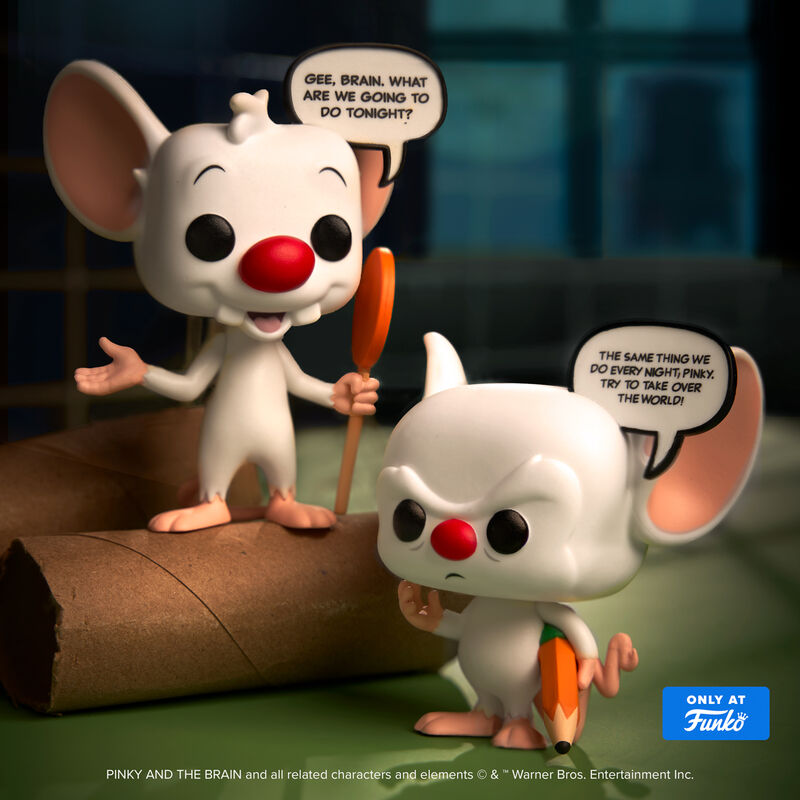 Pinky and The Brain Pop! Pinky & the Brain 2-Pack (Glow)