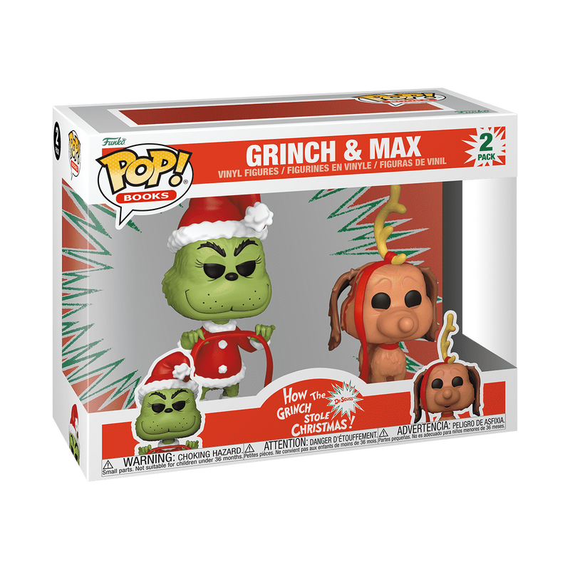 The Grinch Pop! Grinch & Max 2-Pack
