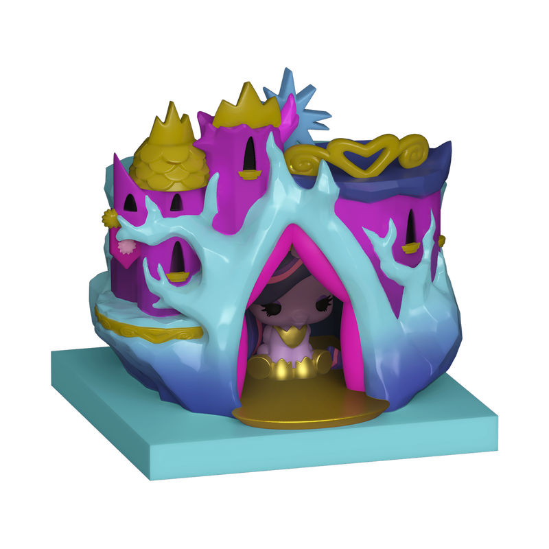 My Little Pony Bitty Pop! Towns Castle of Friendship and Princess Twilight Sparkle