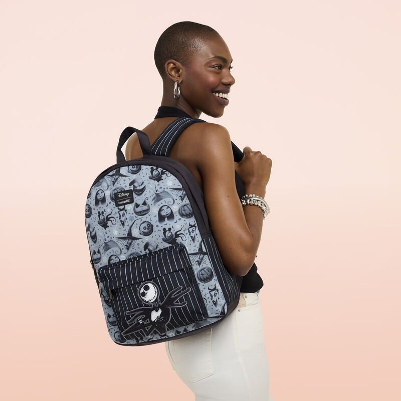 The Nightmare Before Christmas All-Over Print Full-Size Backpack