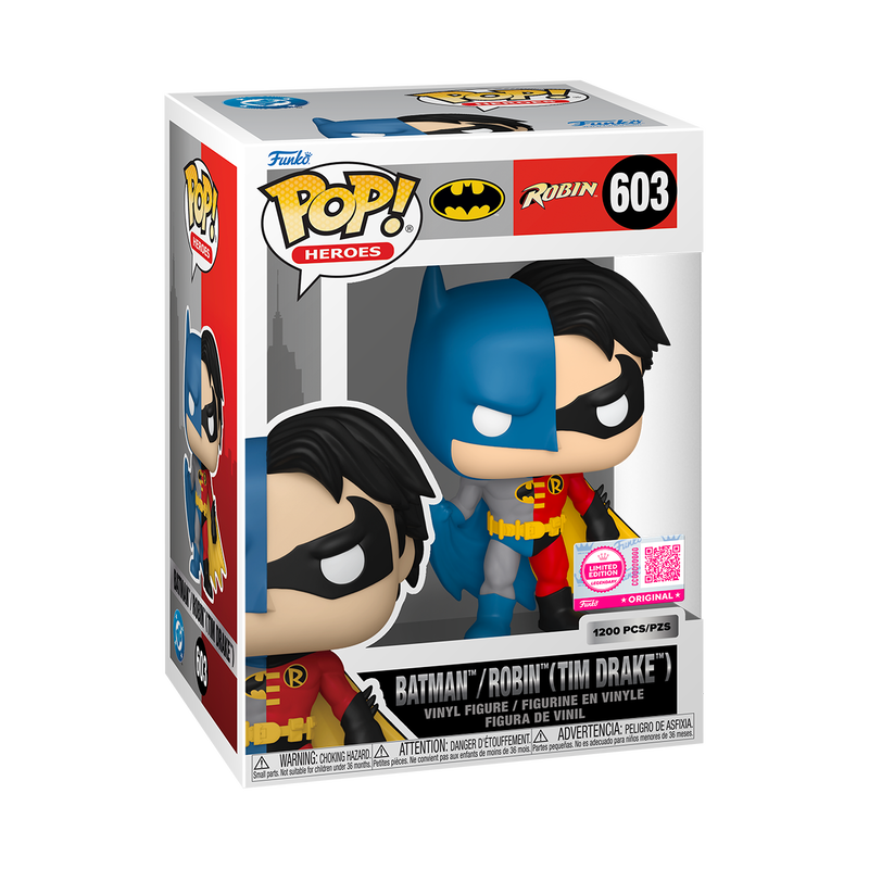 DC Comics Pop! Batman/Robin (Tim Drake) with Pop! Protector