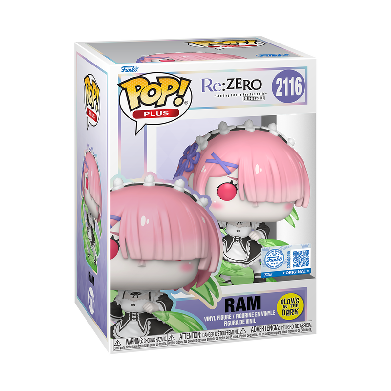 Re:ZERO − Starting Life in Another World Pop! Plus Ram (Wind Magic) (Glow)