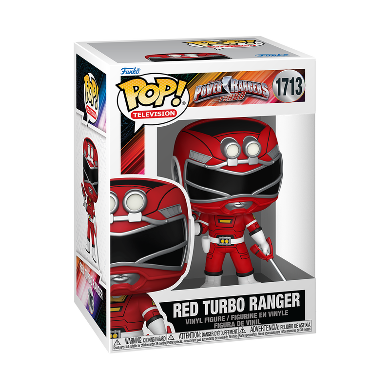 Power Rangers Pop! Red Turbo Ranger