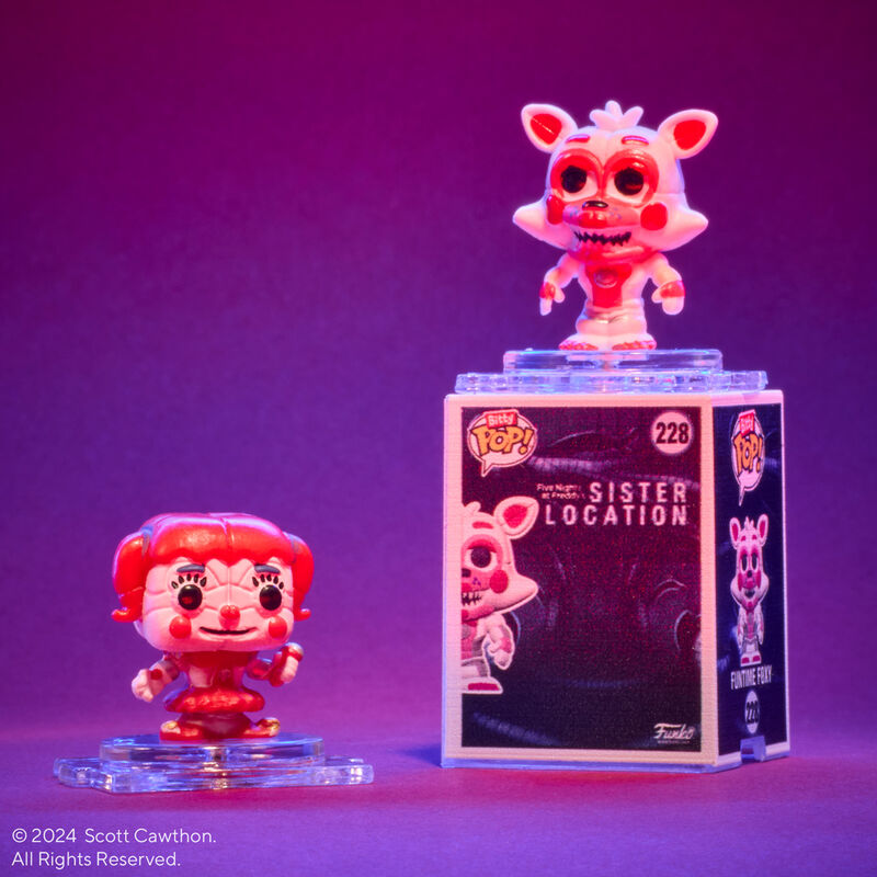 Five Nights at Freddy's Bitty Pop! Five Nights at Freddy's 4-Pack Series 1