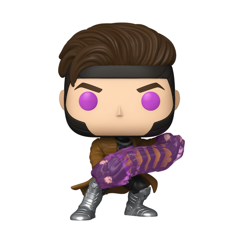 Marvel Pop! Gambit with Charged Cards