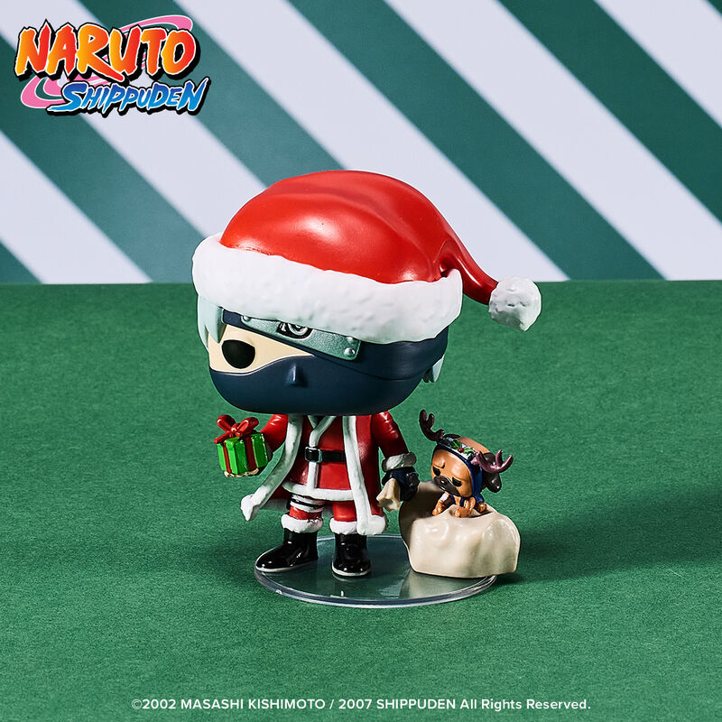 Naruto Pop! Plus Kakashi Hatake with Pakkun (Holiday Outfit)