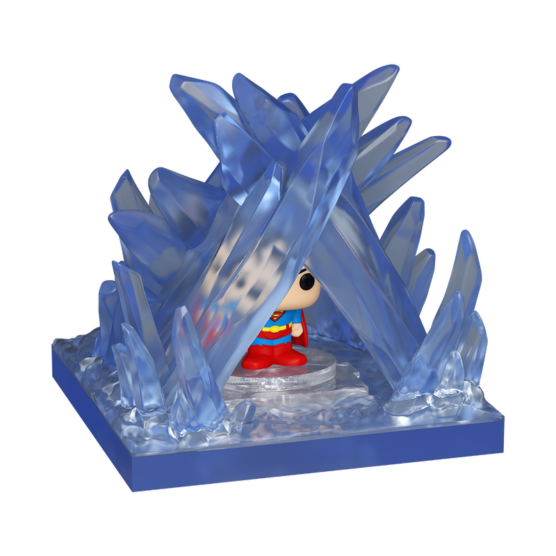 DC Comics Bitty Pop! Towns Superman and the Fortress of Solitude