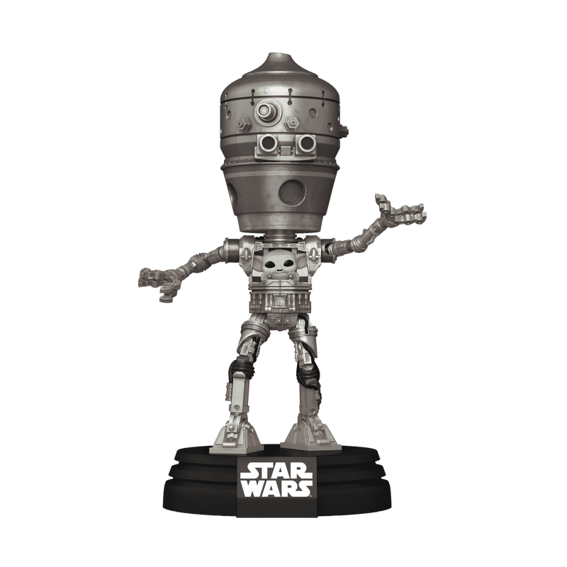 Star Wars Pop! Deluxe Lights and Sounds IG-12 with Grogu