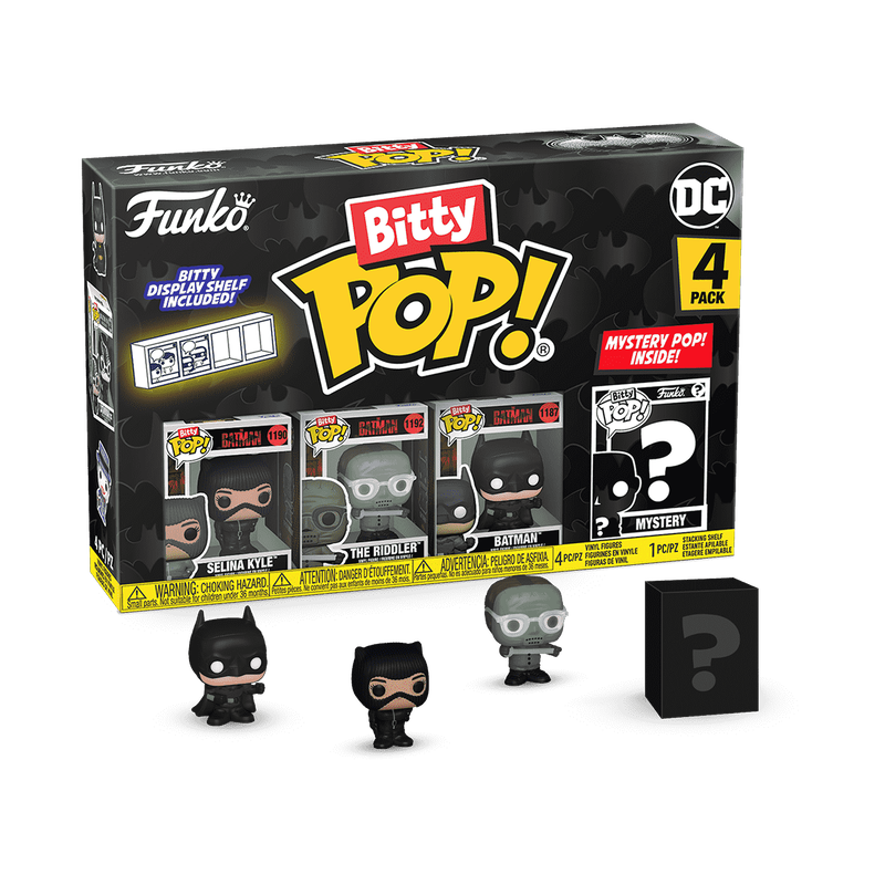 DC Comics Bitty Pop! Batman 85th Anniversary 4-Pack Series 2