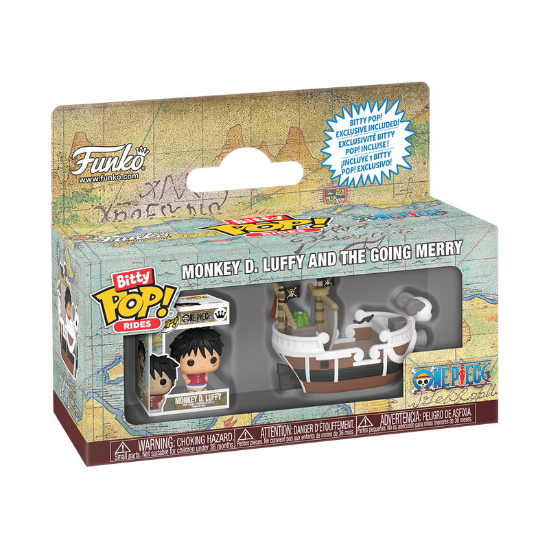 One Piece Bitty Pop! Rides Monkey D. Luffy and the Going Merry