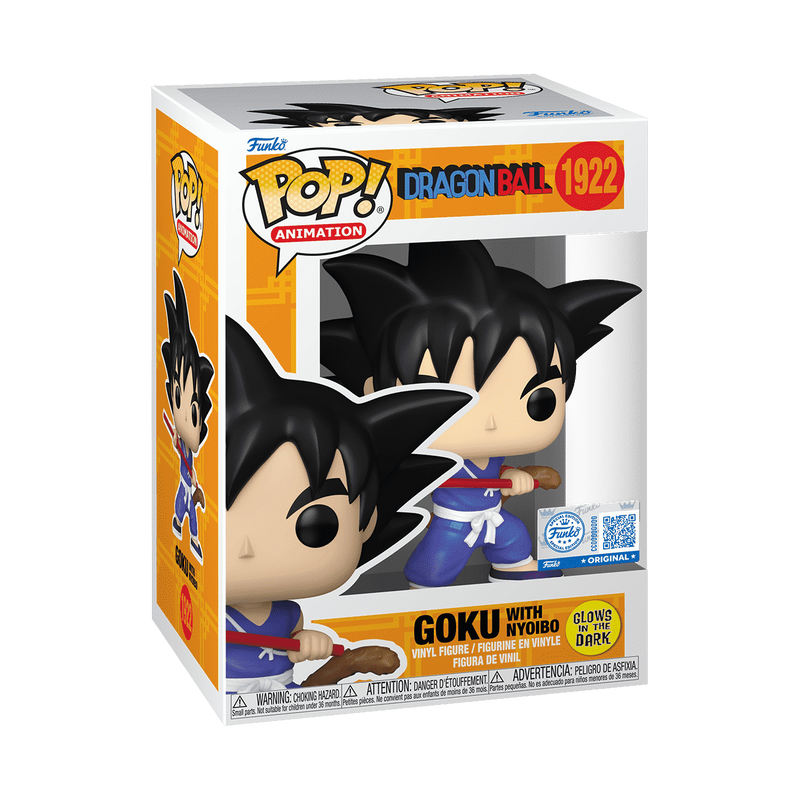Dragon Ball Pop! Goku with Nyoibo (Glow)