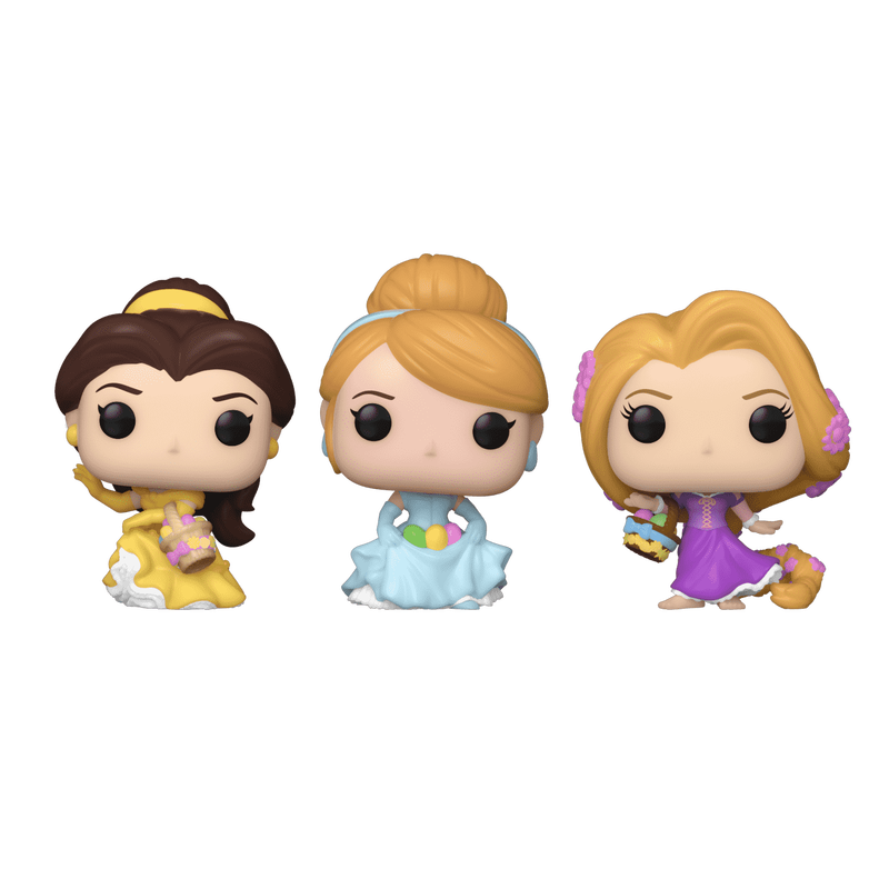 Disney Pocket Pop! Easter Belle, Cinderella, Rapunzel 3-Pack