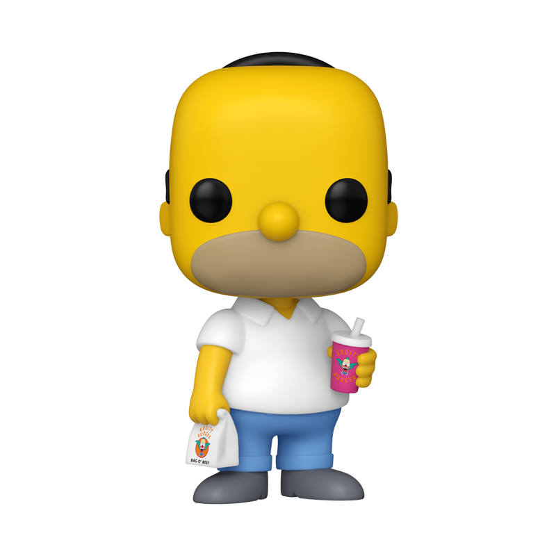 The Simpsons Pop! Homer with Krusty Burger