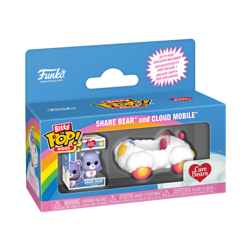Care Bears Bitty Pop! Rides Share Bear and Cloud Mobile