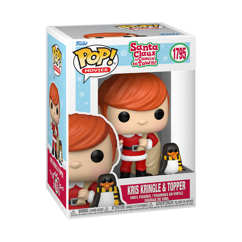 Santa Claus is Comin' to Town Pop! & Buddy Kris Kringle & Topper