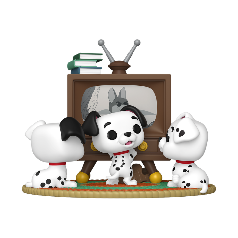 Disney Pop! Moment Rolly, Patch & Lucky with TV