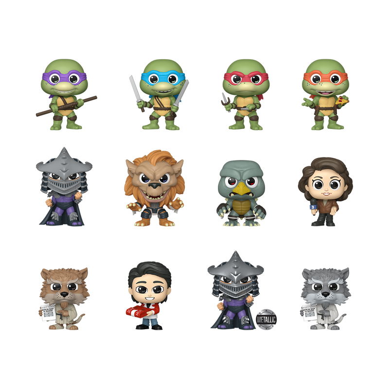 Teenage Mutant Ninja Turtles Teenage Mutant Ninja Turtles II: The Secret of the Ooze Mystery Minis