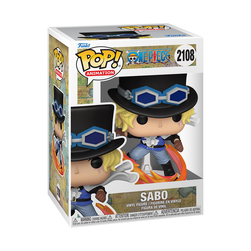 One Piece Pop! Sabo Attacking with Pipe