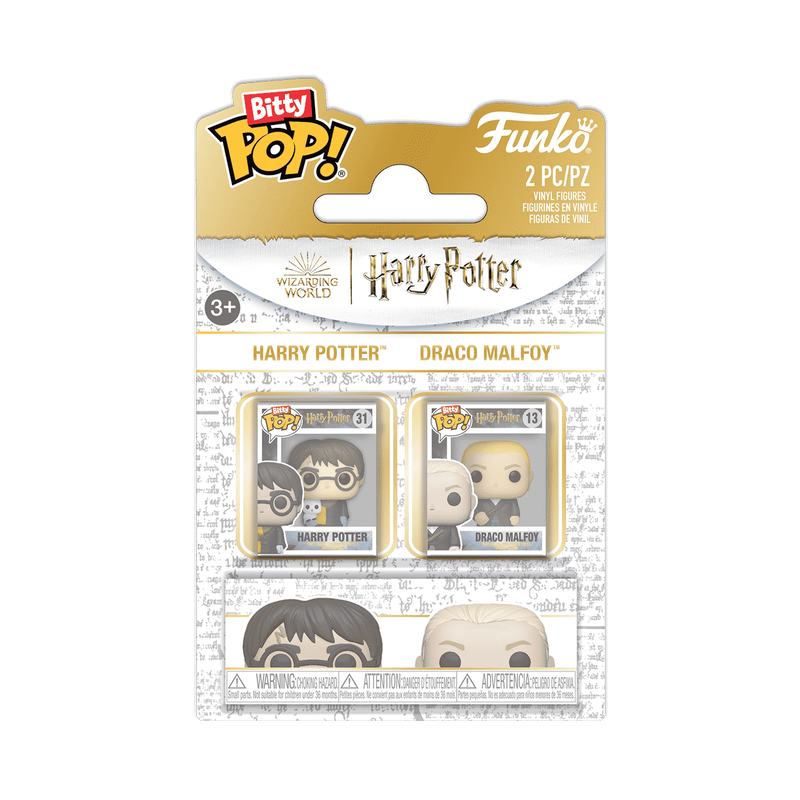 Harry Potter Bitty Pop! Harry Potter & Draco Malfoy 2-Pack