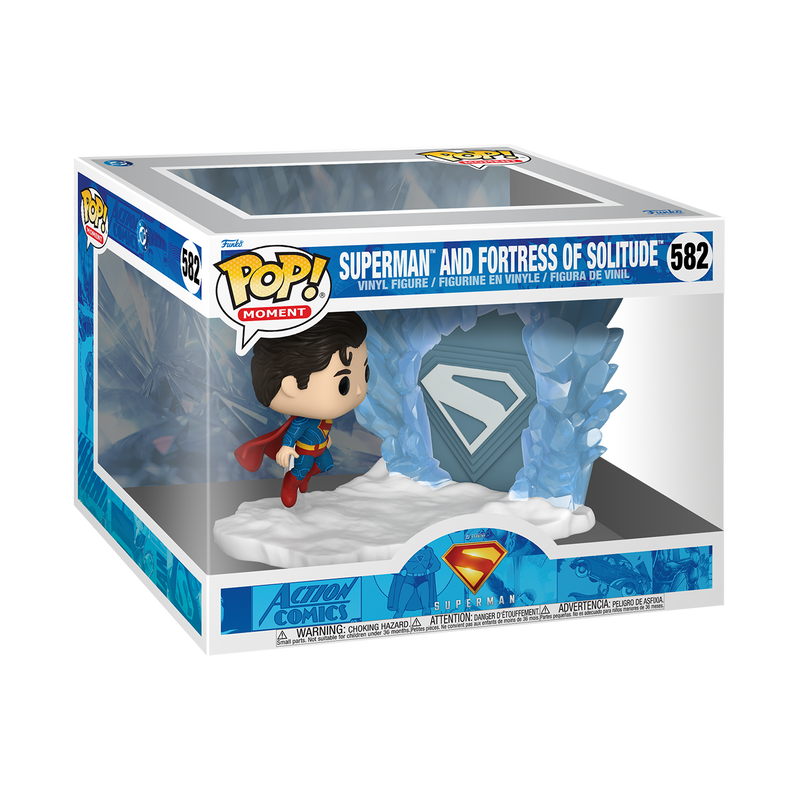 DC Comics Pop! Moment Superman and Fortress of Solitude