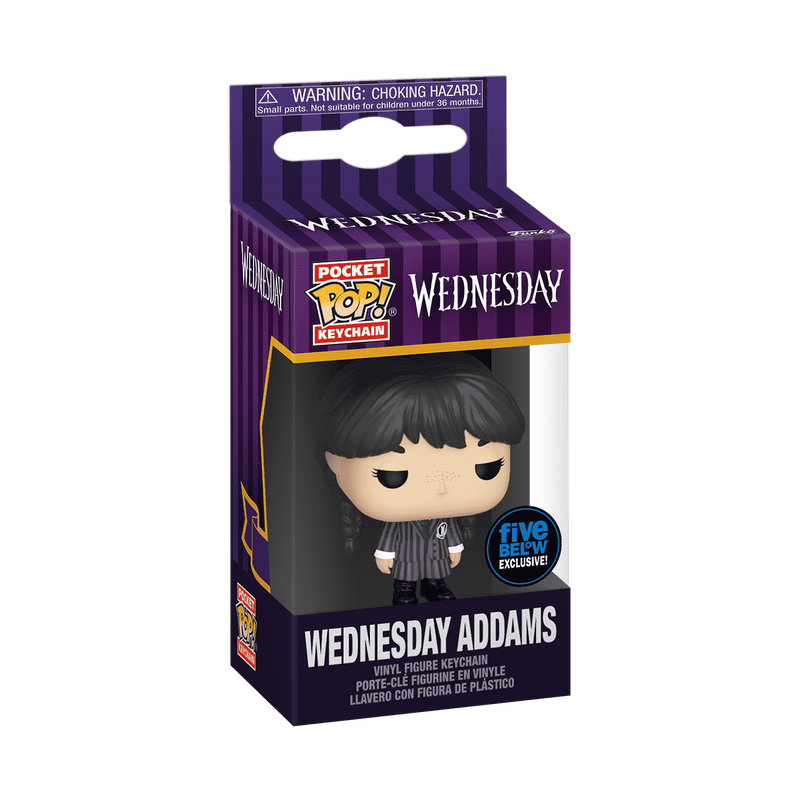 The Addams Family Pop! Keychain Wednesday Addams